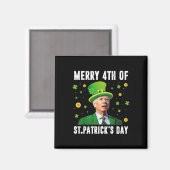 Prettig 4e St. Patrick's Day Verward Grappig Joe B Magneet (Voorkant / Achterkant)