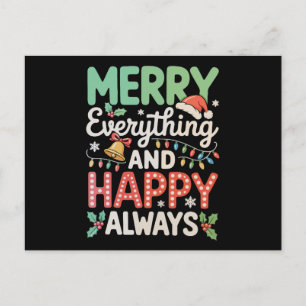 Prettig Alles En Gelukkig Altijd Kerstmis Xmas Feestdagenkaart