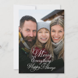 Prettig Alles Gelukkig Altijd Overlay Foto  Feestdagenkaart