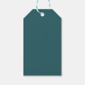 Prettig Alles Gelukkig Altijd Winterbomen Cadeaulabel (Achterkant)