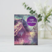 Prettig Alles, Murtle de Schildpad Geluk Feestdagenkaart (Staand voorkant)