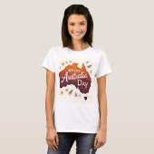 Prettig Australië dag T-shirt (Voorkant volledig)