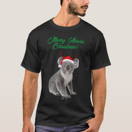 Prettig Australisch Kerst Koala beer T-shirt