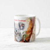 Prettig Australisch Kerst Koala Koffiemok (Voorkant rechts)