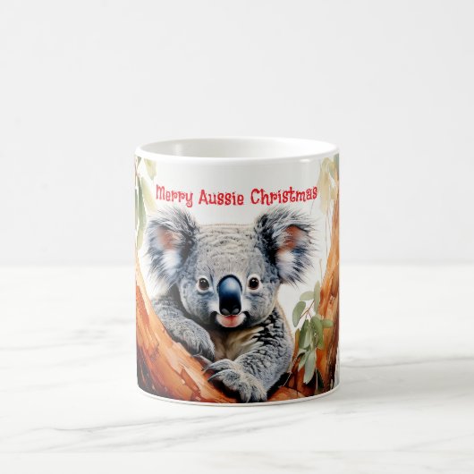 Prettig Australisch Kerst Koala Koffiemok (Center)