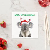 Prettig Australisch Kerst Koala Servet (Insitu)