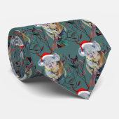 Prettig Australisch Kerst Koala Stropdas (Opgerold)
