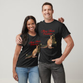 Prettig Australisch Kerstkangoeroe T-shirt (Unisex)