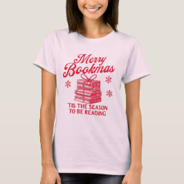 Prettig Boekmas 'tis het seizoen om te lezen T-shirt