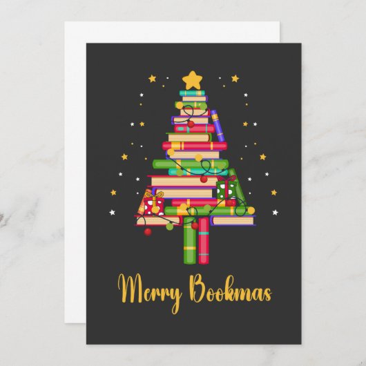 Prettig Bookmas Kaart (Voorkant / Achterkant)