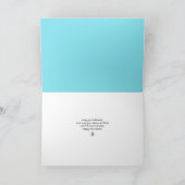 Prettig Chanoeka Besneeuwde Takken Feestelijke Vou Feestdagen Kaart (Binnen)