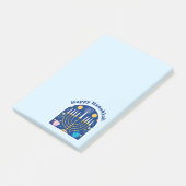 Prettig Chanoeka Vakantie Feestelijke Notities Post-it® Notes (Schuin)