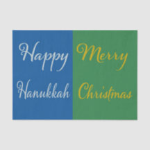 Prettig Chanoeka Zalig Kerstmis Dubbel Feestdag
