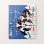 Prettig Chanukka, prettig Koe-jaar Legpuzzel (Verticaal)