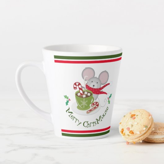 Prettig ChrisMouse, vakantiemuis Latte Mok (In situ)