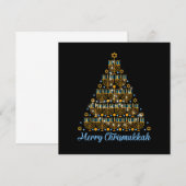 Prettig Chrismukkah 2022 Prettig Chanoeka Kerstmis Kaart (Voorkant / Achterkant)