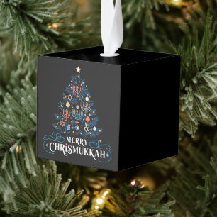 Prettig Chrismukkah Joods feest Hanukkah Decoratie