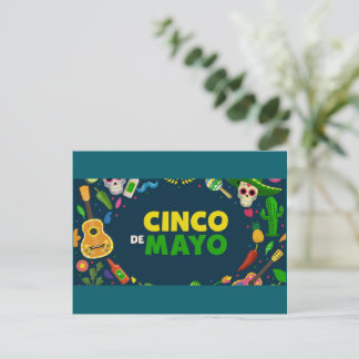 Prettig Cinco de Mayo! Wenskaart Briefkaart