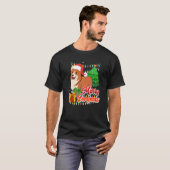 Prettig Corgmas corgi hond baasje T-shirt (Voorkant volledig)