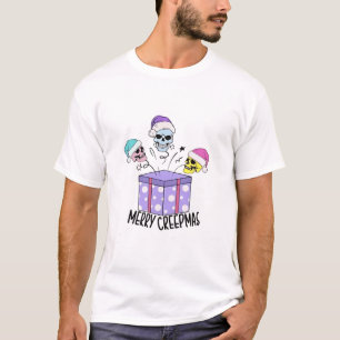 Prettig Creepkerstfeest Prettig Kerstfeest Griezel T-shirt