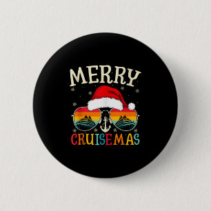 Prettig Cruisemas Cruise Schip Vakantie Cruisen Ch Ronde Button 5,7 Cm