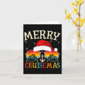 Prettig Cruisemas Cruise Schip Vakantie Cruises Ke Kaart (Gele Bloem)
