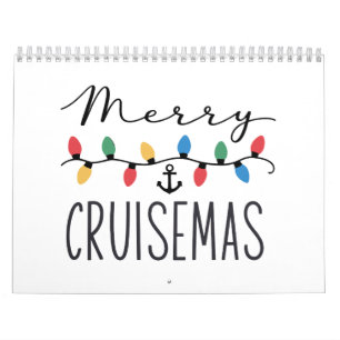 Prettig Cruisemas Familie Kerst Cruise Reis  Kalender