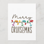 Prettig Cruisemas Kerst Cruise Familie Matching Aankondigingskaart (Voorkant)