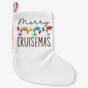 Prettig Cruisemas Kerst Cruise Familie Matching Kleine Kerstsok