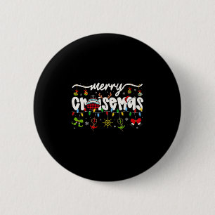 Prettig Cruisemas Kerstmis Familie Cruisen Cruise Ronde Button 5,7 Cm