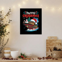 Prettig Cruisemas Leuke Gezins Kerstmis