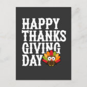 Prettig Dankdag Briefkaart (Voorkant)