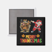 Prettig Dankfeest Dankdag Herfst Kerstseizoen Magneet (Voorkant / Achterkant)
