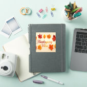 Prettig dankfeest sticker (iPad Cover)
