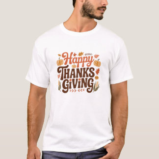 Prettig Dankzeggingsdag T-shirt