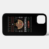Prettig Dankzegmiskerstmis Kerstmis Dankzegging Ka Case-Mate iPhone Case (Achterkant (horizontaal))