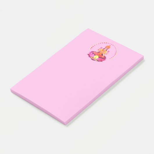 Prettig Divali - Deepalavi Lakshmi Godin 1 Post-it® Notes (Schuin)