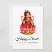 Prettig Divali Kaart (Voorkant)