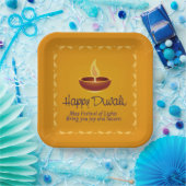 Prettig Divali Papieren bord (Feest)