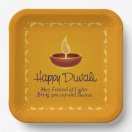 Prettig Divali Papieren bord
