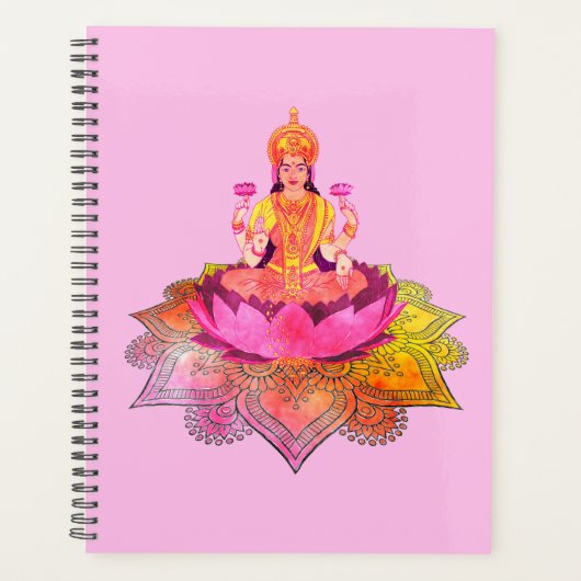 Prettig Diwali - Deepalavi Lakshmi Godin 4 Planner (Voorkant)