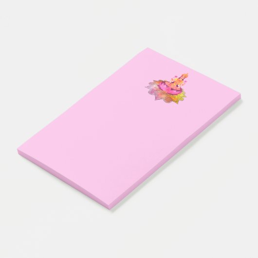 Prettig Diwali - Deepalavi Lakshmi Godin 4 Post-it® Notes (Schuin)