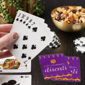PRETTIG DIWALI-FEESTJE POKERKAARTEN (Insitu)