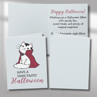 Prettig Een Fijne En Grappige Halloween Kaart