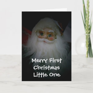 Prettig eerste kerstfeest kleine (Kerstman) Feestdagen Kaart