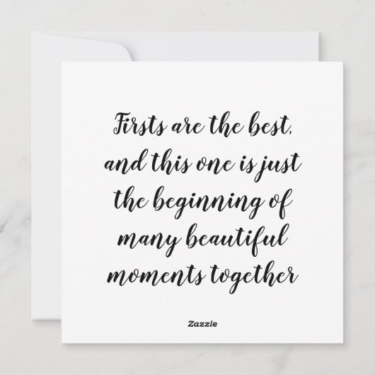 Prettig Eerste Moederdag Bloem Foto Groetkaart Feestdagenkaart (Achterkant)