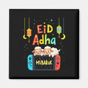 Prettig Eid Mubarak Gamen Voor Moslim Gamer Kinder Magneet