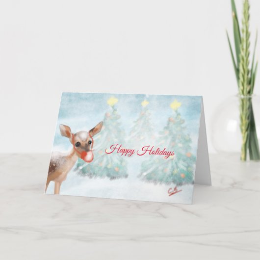 Prettig eindejaar kaart (Voorkant)