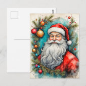 Prettig eindejaar van Sinterklaas Briefkaart (Voorkant / Achterkant)