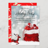 Prettig en gezegend kerstfeest kaart (Voorkant / Achterkant)